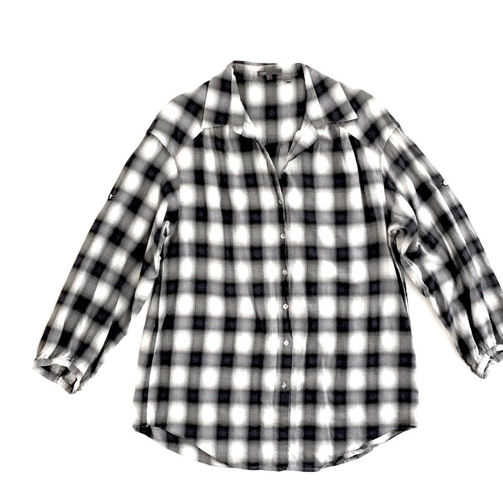 Vince Plaid Shirt
